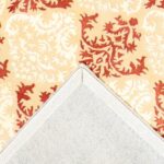 4'11"x7'11" Transitional Wool & Silk Rug - Image 4