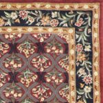 5'x8' Overall Wool&Silk Hand-Tufted Rug - Image 3