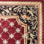 8’x9’10” Traditional Wool Hand-Tufted Rug - Image 3