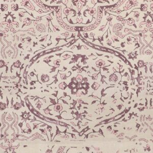8’x9’10” Transitional Wool & Silk Hand-Tufted Rug