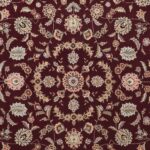 8’x10’11” Traditional Wool & Silk Hand-Tufted Rug - Image 2