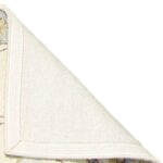 2'3"x7'4" Decorative Ivory Hook Wool Hand-Tufted Rug - Image 4