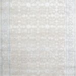 8'x10'4" Decorative Gray Wool &Silk Hand-Tufted Rug