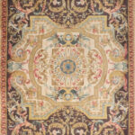 7’11″x10’ Tibetan Lavender Wool Hand-Knotted Rug