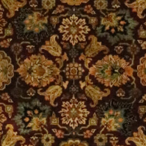 8’3″x9’11″ Heriz Red & Black Wool Hand-Knotted Rug