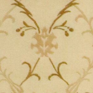 3’x5’ Modern Cream & Brown Wool Hand-Knotted Rug