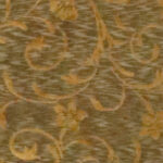 3’x5’5″ Tibet Green & Gold Wool & Silk Hand-Knotted Rug - Image 2