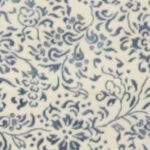2’7″x4’11″ Transitional Ivory & Blue Wool & Silk Hand-Knotted Rug - Image 2