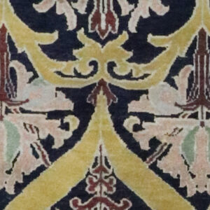 8’2″x10’1″ Contemporary Multi-colored Wool Hand-Knotted Rug