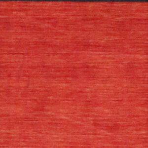 8’x9’11″ Modern Red, Navy, & Orange Wool Hand-Knotted Rug