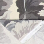 6’3″x9’6″ Modern Ivory & Gray Wool Hand-Knotted Rug - Image 5